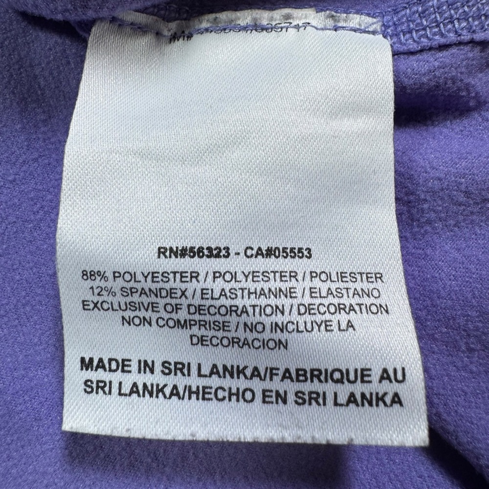 Nike Pro Dri-Fit Funnel Neck Hoodie Purple Womens S Athleisure Gorpcore Sporty - Picture 6 of 11